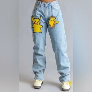 RARE NWT Levi 511 x Pokemon Collab Jeans